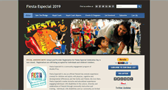 Desktop Screenshot of fiestaespecial.com